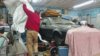 Alfa Romeo GTV6 Barn Find Buried under Junk