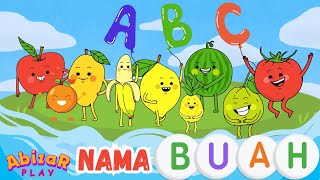 ABC NAMA BUAH - Belajar Huruf ABC, Nama Buah dari A sampai Z @AbizarPlay