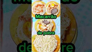 Como fazer macarrão de pobre?Fácil, econômico e rápido de fazer!