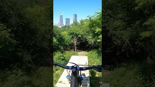 Sick drop in the Don #mountainbikejumps #shortvideo #mtb #mtbjumps #drop