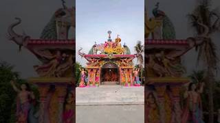 এতো সুন্দর মন্দির 😮 স্থান: ধামরাই, ঢাকা। #temple #hindutemple #bangladesh