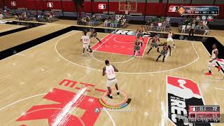 Nba 2k21 new gen Kevin Durant lighting up rec and being a walking bucket.