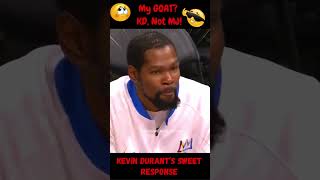 12-Year-Old’s GOAT? KD, Not MJ! Sweet Moment with Kevin Durant #NBA #GOATDebate #KevinDurant #kd