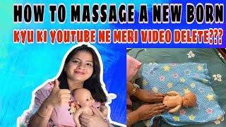 How to Massage a Newborn | Traditional Baby Massage | बच्चो की मालिश कैसे करें |Steps,Tips & Tricks