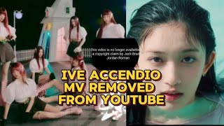 Ive accendio mv removed from YouTube due to copyright claims 🤯