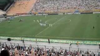 Santos 2 x 1 Rio Claro - Giovanni Aclamado no Pacaembu.wmv