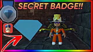 HOW TO GET THE "HIDDEN BADGE" IN BARRY'S PRISON RUN OBBY! | ROBLOX