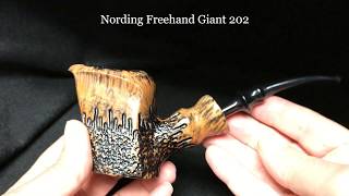 *SOLD* Impressive Nording Freehand Giant Pipes Have Arrived at MilanTobacco.com