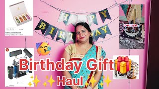 My birthday Gift🎁 Haul Unboxing 2024 //lots of gifts from Husband& Meenakshi didiji❤️❤️😘😘🙏🙏🎂🎊🎉🎉