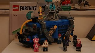 BUILDING THE LEGO FORTNITE BATTLE BUS. this was so much fun #lego #fortnite #battlebus