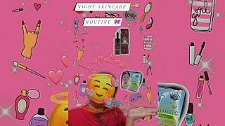 Night Skin Care Routine🌼#skincare #skincareroutine #skincaretips