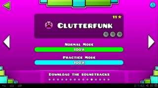 Geometry Dash: Clutterfunk (100%)