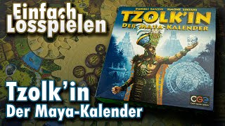 Tzolk'in: Der Maya-Kalender – Einfach Losspielen: Anleitung und Regeln erklärt