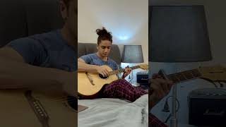 Husn - Anuv Jain (Fingerstyle Guitar) #guitar #shorts