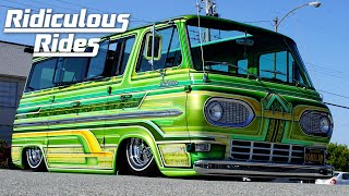 '67 Ford Falcon Wagon Transformed Into Ultimate Lowrider | RIDICULOUS RIDES