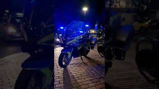 Polish Police New BMW 1250RT with fluorescent yellow- blue colors