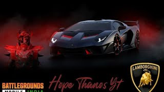 Lamborghini or What 😍😍 | RP Giveaway At 150Likes | Bgmi Live with HopeThanosYT