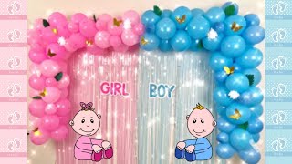 EASY GENDER REVEAL DECORATION | DIY