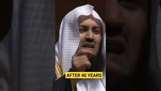 ALLAH WILL GIVE IT TO YOU AFTER 40 YEARS #shorts #english #islamic #muftimenk #mufti