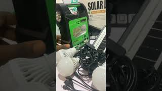 Solar Light Kit with Bulbs