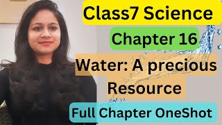 Class7 Science Chapter 16 Water : A precious Resource  one shot Detailed Explanation in hindi