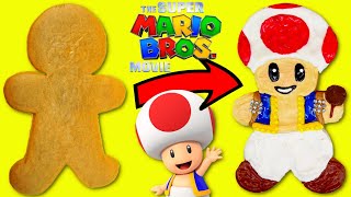 The Super Mario Bros Movie TOAD Gingerbread Man Cookie Decoration