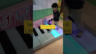 Piano menarik di little pirates playland #cutisekolah