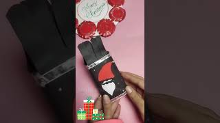 Christmas gift idea with santoor packet/Waste to best gift idea/christmas craft #shorts #ytshorts