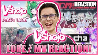 VSHOJO REACTION - TIME FOR SOME LORE REACTING!  ( Vshojo )