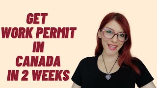 Get work permit in Canada in 2 weeks| Global Talent Stream