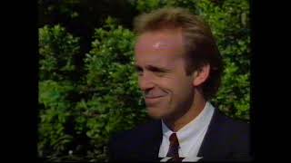 BBC Wimbledon 1993 coverage (fragment) featuring John Lloyd interview