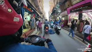 Narrow streets of new road Kathmandu