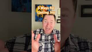 3 Ways to Lasting Joy in Christ #jesus #christiansinindia #bibleverse #joy #christianinspiration