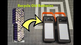 Recycle old Ebike Batteries