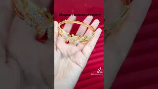 Gelang bangle Kupu permata 😍 bisa diorder dishopee kami ya kak beb 🤗 avistacollectionn