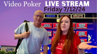 🔴 Live with John’s World of Video Poker Special Guest! #videopoker,#casino,#gambling