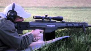 Shooting the RND 50 BMG Rifle