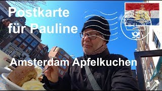 Amsterdam - Apfelkuchen zum Frühstück (Café Winkel)