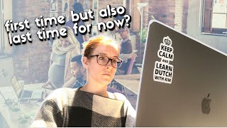 Working from a COWORKING SPACE! 💻 Finally "leaving the house" after 5 years... (VLOG 4)