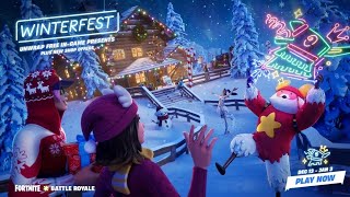 Fortnite Winterfest 2022 trailer