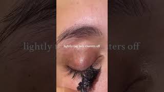 Easy Way To Remove Lashes No Harm |B&Q Lashes|#diylashes #bqlashes