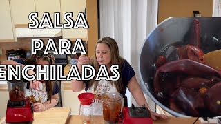 Como hacer Salsa para enchiladas