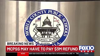 Mobile County school board set to pay $3.1 million tax refund to steel company