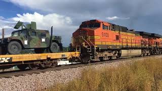 BNSF manifest castle rock, Colorado (passing soon to be replaced signal)