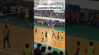 Warming up LEANDRO Best player Brazil🇧🇷 tarkam di indonesia (aceh)