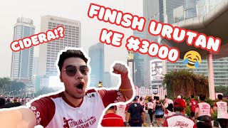 CHALLENGE FINISH TERAKHIR DI MARATHON!! Jakarta Half Marathon 2023