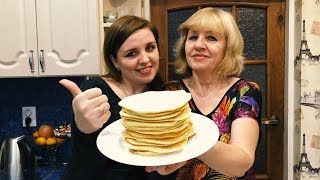 Самый Вкусный Завтрак. Панкейки на кефире, как пух и без заморочек