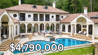 $4.79 Million Atlanta Mansion in Sandy Springs, GA I (Atlanta Luxury Homes For Sale)