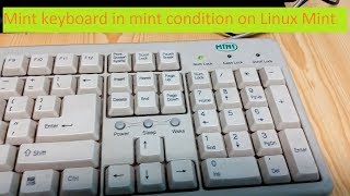 Mint keyboard KB-1607 on Linux Mint