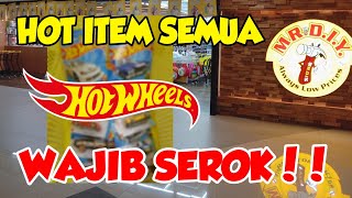 HUNTING HOT WHEELS SEROK SEMUA | RESTOCK DI MR. DIY RESINDA PARK MALL KARAWANG